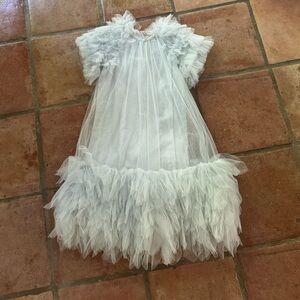 Tutu Du Monde Dahlia Dress in light blue NO LONGER MADE IN THIS SHADE